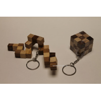 Fa kulcstartó kígyó